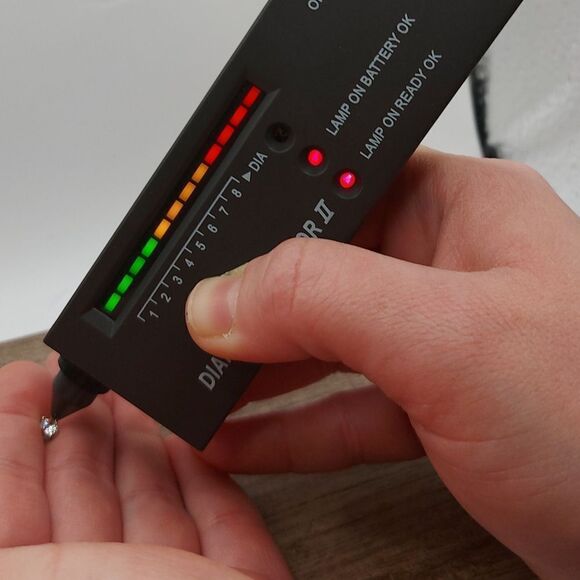 0.3 Carat Moissanite 925 Silver Sterling Simple Silver Stud Earrings - Picture 7 of 9